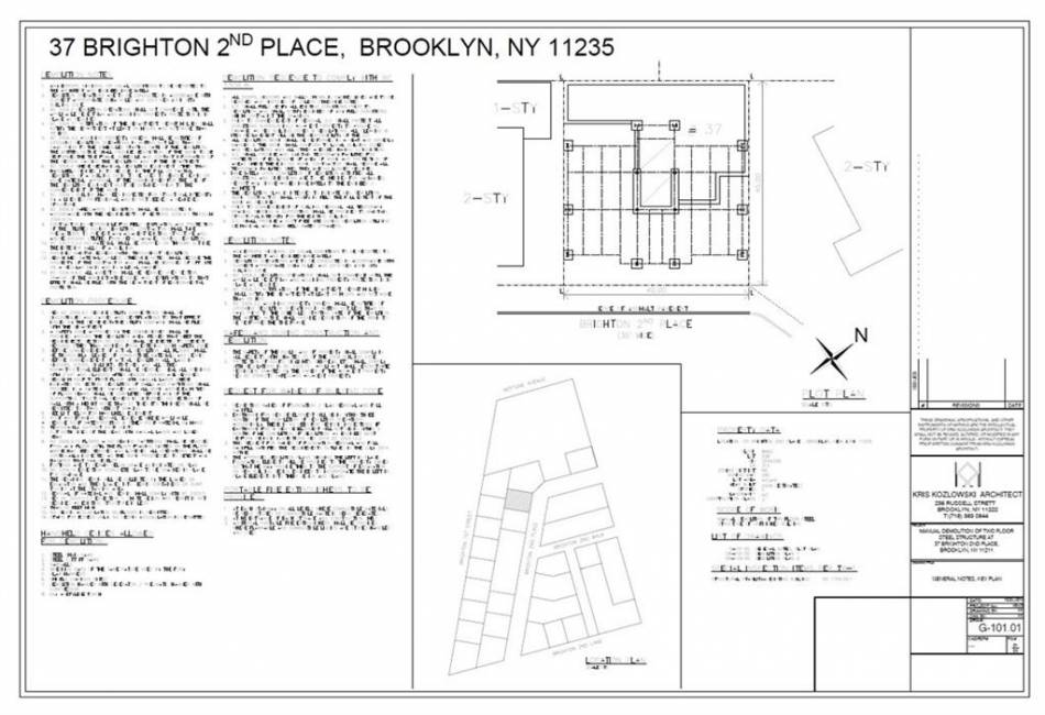 37 Brighton 2nd Place, Brooklyn, New York 11235, ,Land,For Sale,Brighton 2nd,464053