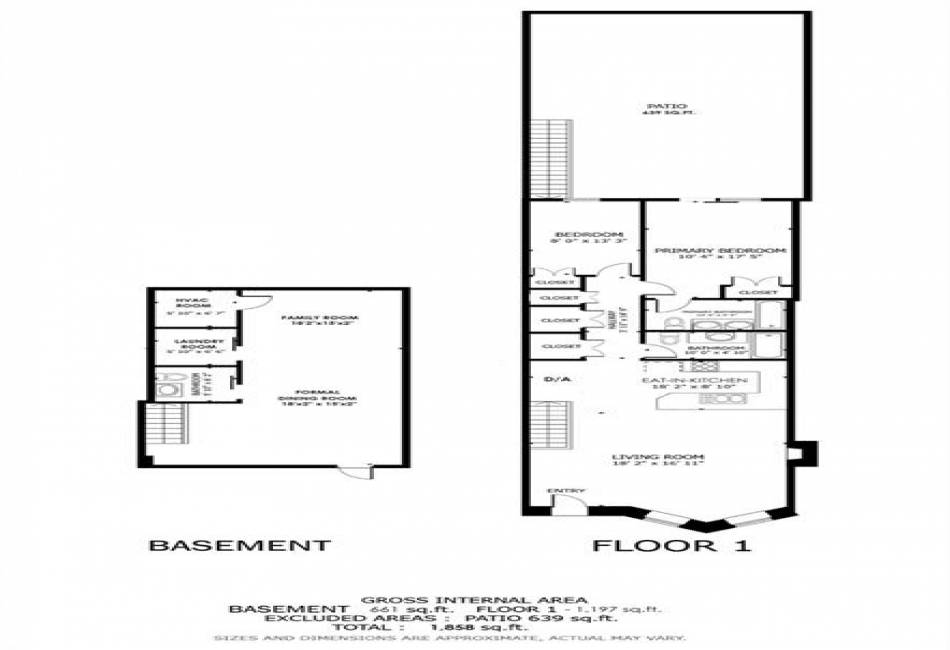 206 Prospect Place, Brooklyn, New York 11238, 2 Bedrooms Bedrooms, ,3 BathroomsBathrooms,Residential,For Sale,Prospect,480148