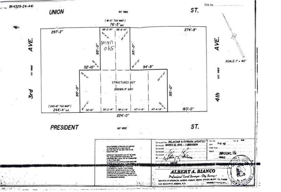 590 Union Street, Brooklyn, New York 11215, ,Land,For Sale,Union,481808