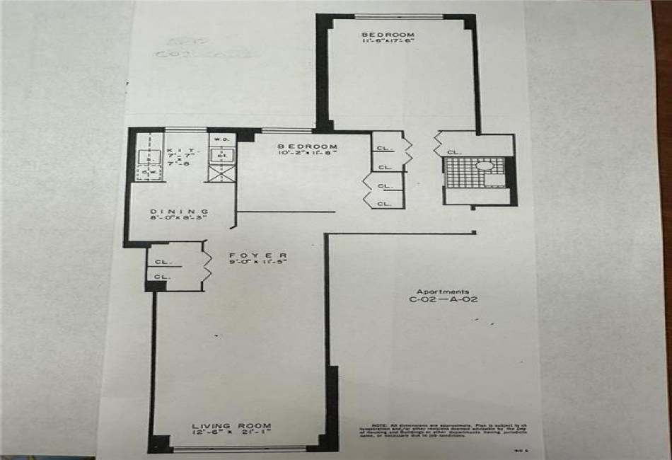 1655 Flatbush Avenue, Brooklyn, New York 11210, 2 Bedrooms Bedrooms, ,1 BathroomBathrooms,Residential,For Sale,Flatbush,484767