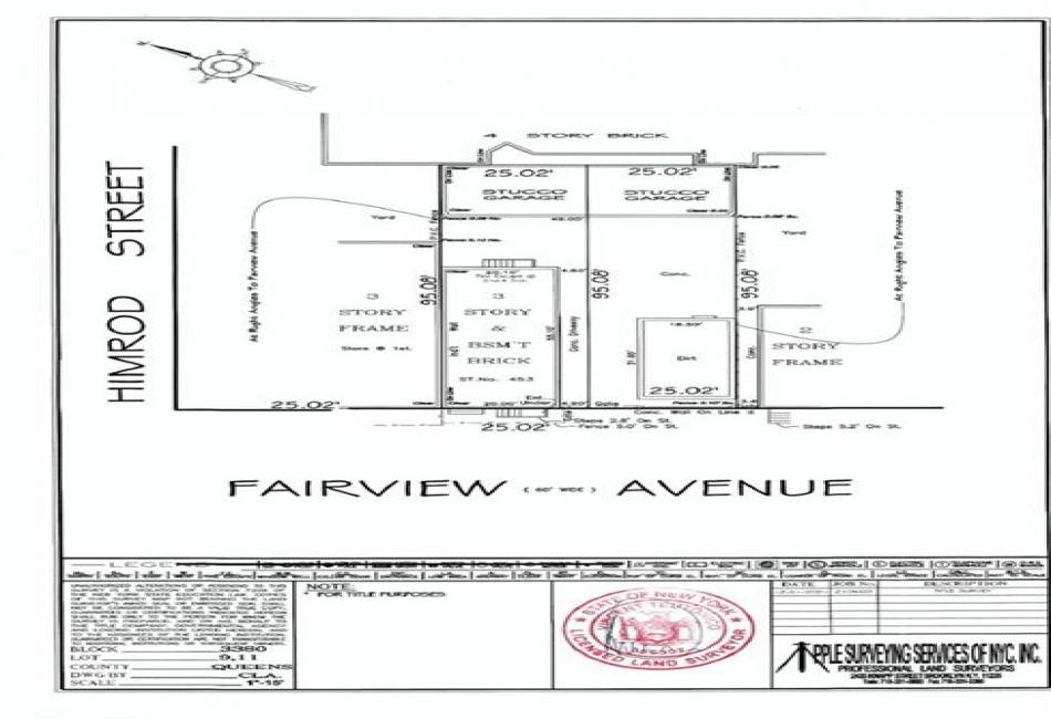 453-455 Fairview Avenue, Ridgewood, New York 11385, 8 Bedrooms Bedrooms, ,3 BathroomsBathrooms,Residential,For Sale,Fairview,487192