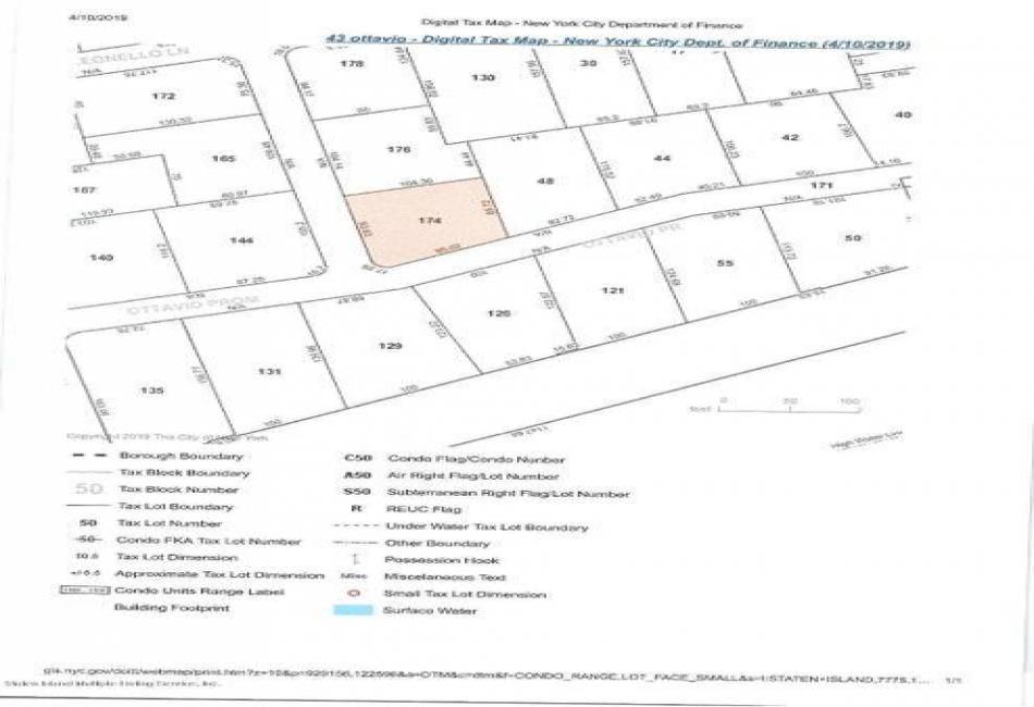 43 Ottavio Promenade, Staten Island, New York 10307, ,Land,For Sale,Ottavio Promenade,488134