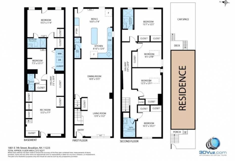 1801 7th Street, Brooklyn, New York 11223, 6 Bedrooms Bedrooms, ,5 BathroomsBathrooms,Residential,For Sale,7th,488153