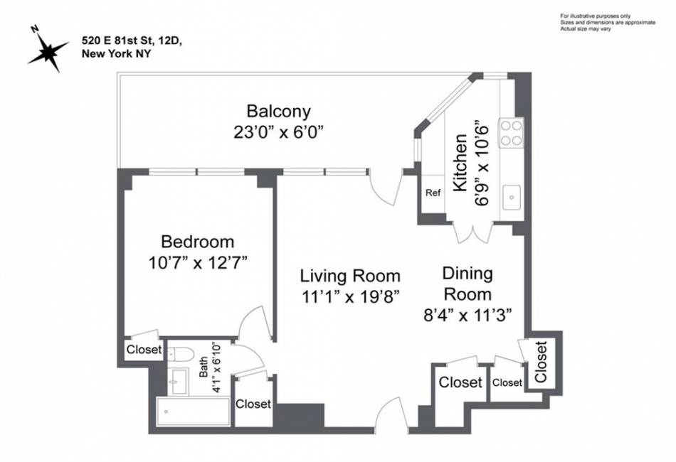 520 81st Street, Manhattan, New York 10028, 1 Bedroom Bedrooms, ,1 BathroomBathrooms,Residential,For Sale,81st,488396