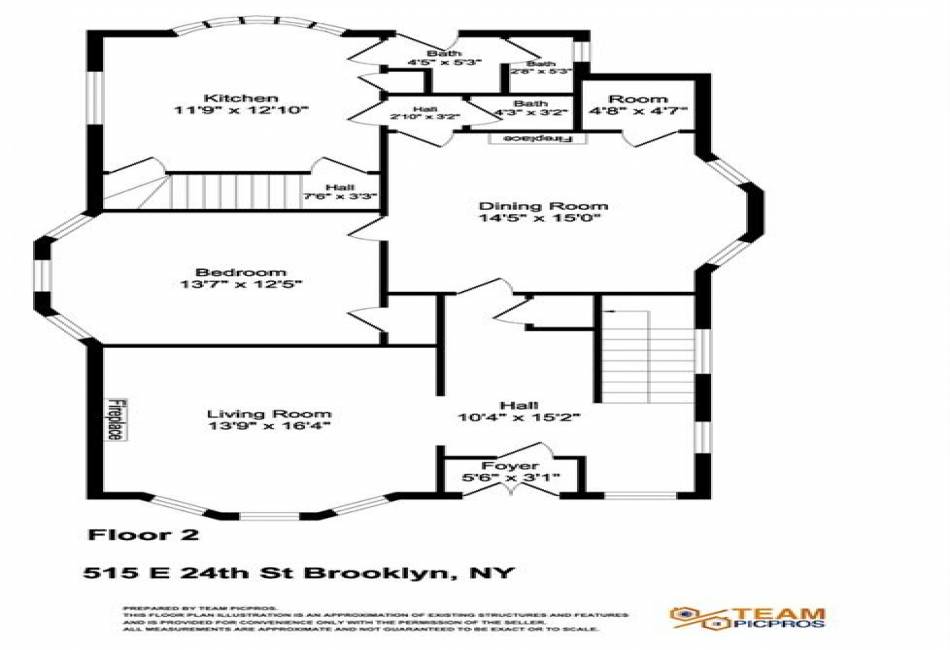 515 24th Street, Brooklyn, New York 11210, 7 Bedrooms Bedrooms, ,5 BathroomsBathrooms,Residential,For Sale,24th,488899