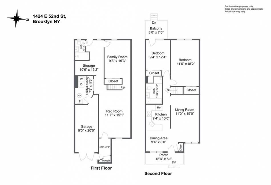 1424 52nd Street, Brooklyn, New York 11234, 3 Bedrooms Bedrooms, ,2 BathroomsBathrooms,Residential,For Sale,52nd,488976