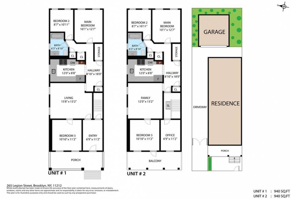 267 Legion Street, Brooklyn, New York 11212, 6 Bedrooms Bedrooms, ,3 BathroomsBathrooms,Residential,For Sale,Legion,489226