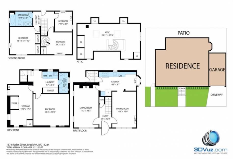 1674 Ryder Street, Brooklyn, New York 11234, 3 Bedrooms Bedrooms, ,2 BathroomsBathrooms,Residential,For Sale,Ryder,489483