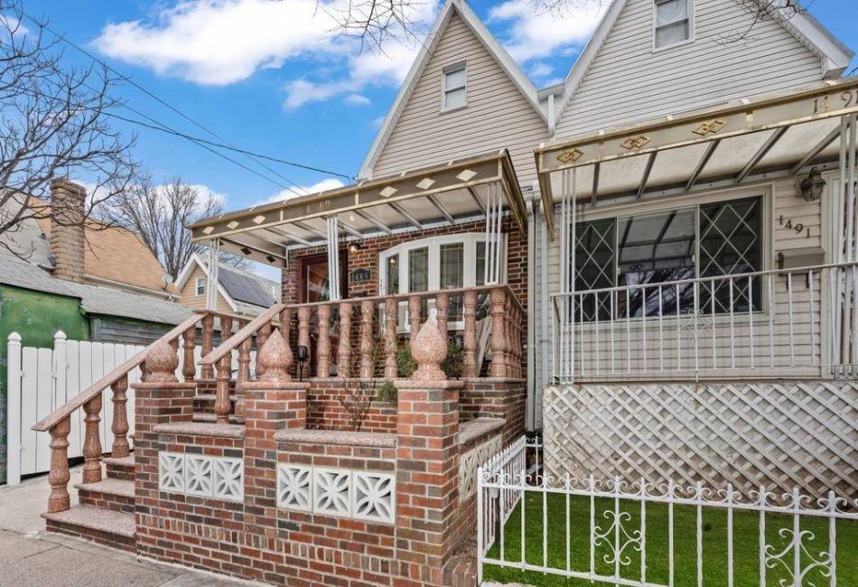1489 54th Street, Brooklyn, New York 11234, 4 Bedrooms Bedrooms, ,3 BathroomsBathrooms,Residential,For Sale,54th,489944