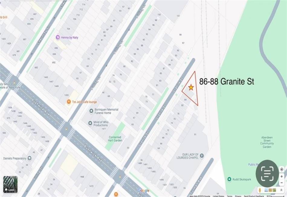 88 Granite Street, Brooklyn, New York 11207, ,Land,For Sale,Granite,490553