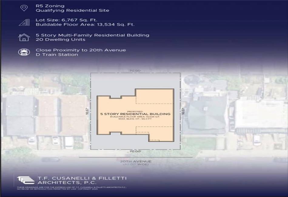 8729 20th Avenue, Brooklyn, New York 11214, ,Land,For Sale,20th,490741