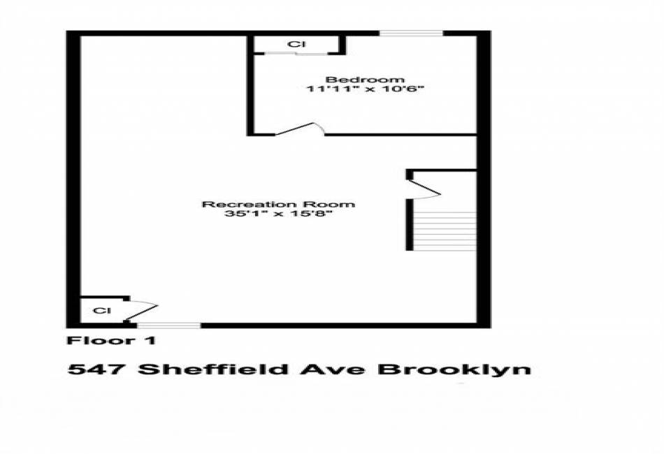 547 Sheffield Avenue, Brooklyn, New York 11207, 3 Bedrooms Bedrooms, ,2 BathroomsBathrooms,Residential,For Sale,Sheffield,488663