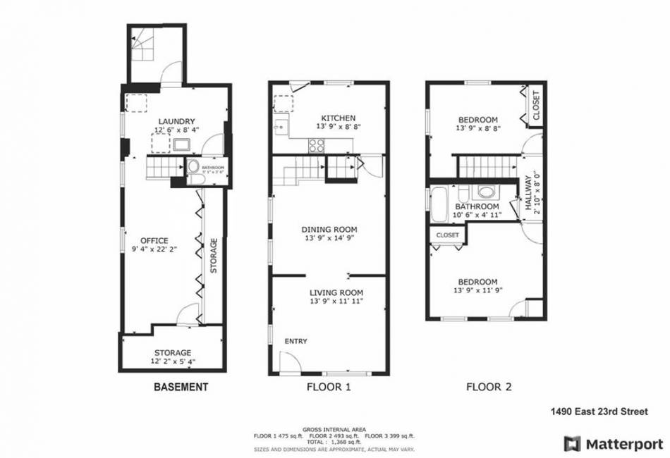 1490 23rd Street, Brooklyn, New York 11210, 2 Bedrooms Bedrooms, ,2 BathroomsBathrooms,Residential,For Sale,23rd,492639